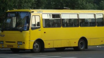 Київська маршрутка на дорозі