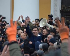 Освобожденный Саакашвили обратился к украинцам