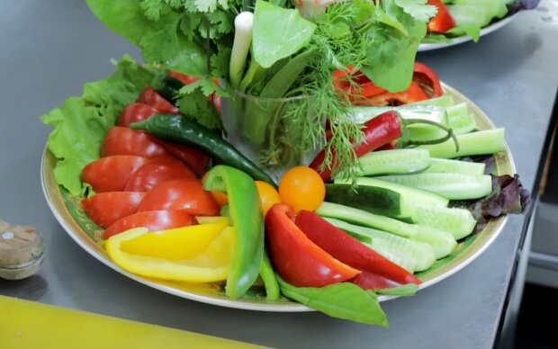 Овощи. Фото: скрин youtube
