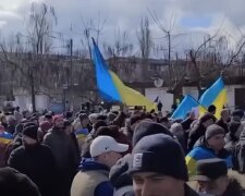 Окупований Донбас не тільки розцвітає, але й покривається жовто-блакитними смужками: підпілля працює