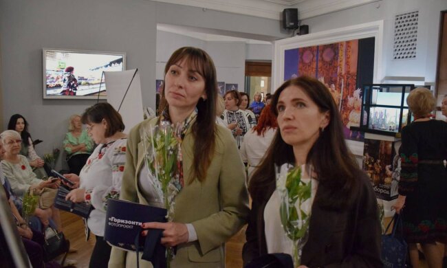 руководитель аппарата Подольской РГА Юлия Шпак и заместительница Галина Крылова