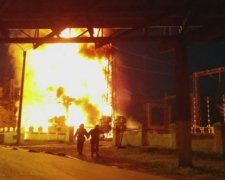 Знеструмлена північ Луганщини через пожежу на ТЕС