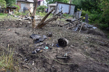 Наслідки російської дронової атаки по Слобідському району Харкова