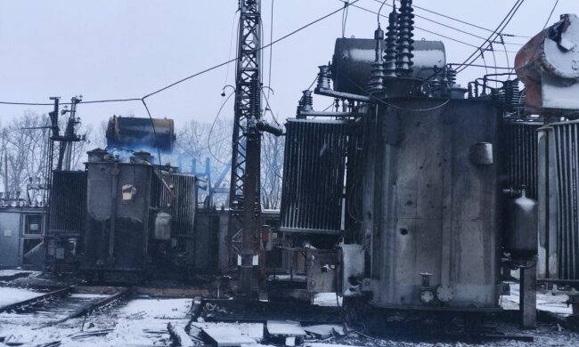 пожежа на трансформаторах АТ «Сумиобленерго»