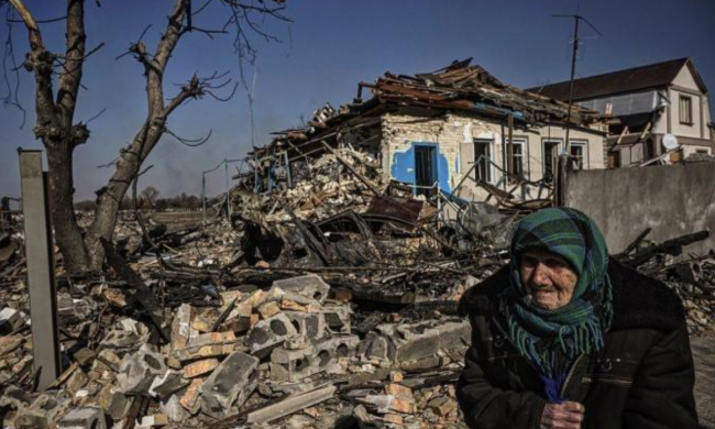 Разрушенное россией жилье / фото: Х