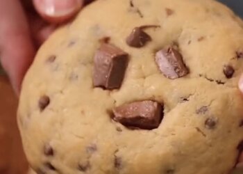 Печиво з шоколадом: фото скрін рецепту