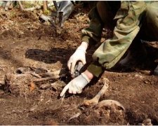 Під Каховкою знайшли скелети невідомих солдатів