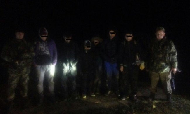 На Закарпатье задержали сирийских нелегалов
