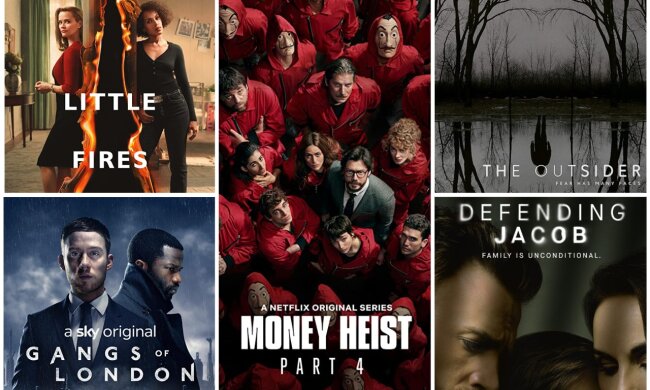 Сериалы 2020, коллаж Знай.ua