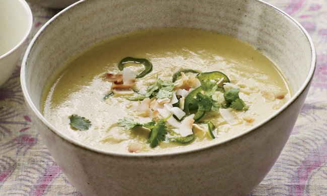 Кокосовий крем-суп з цвітною капустою: коли хочеться чогось незвичайного