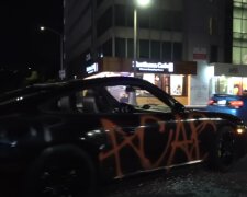 Розбитий Porsche 911 GT3 RS, скріншот відео