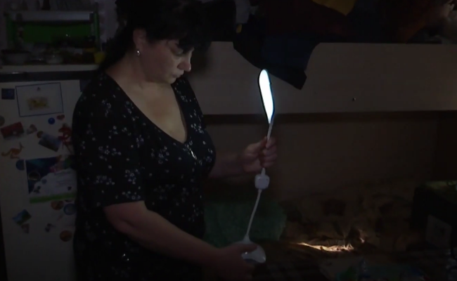 Відключення світла. Фото: скрін youtube