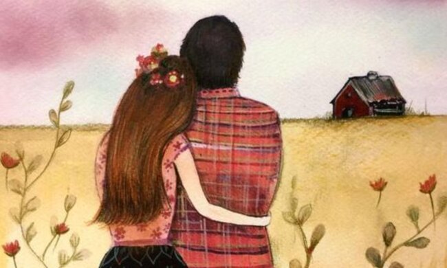 Влюбленные, фото: Pinterest