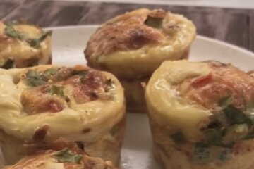 Куриные мафины: фото скрин рецепта
