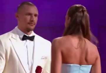 Тарас Цимбалюк и Юлия Артюх, кадр с видео