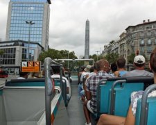 Іспанці напали на туристичний автобус: відео