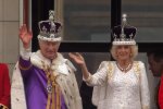 Чарльз III та Камілла після коронації, кадр з відео