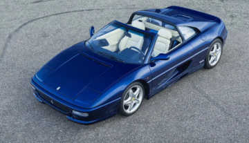 Ferrari F355 GTS Шумахера, фото: RM Sotheby's