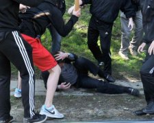 Парня убили одним ударом в центре Москвы: видео 18+