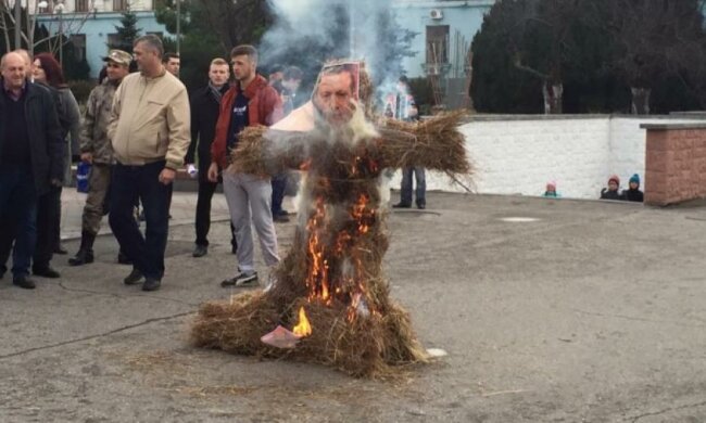 Кримчани «зпопелили» Ердогана (фото)