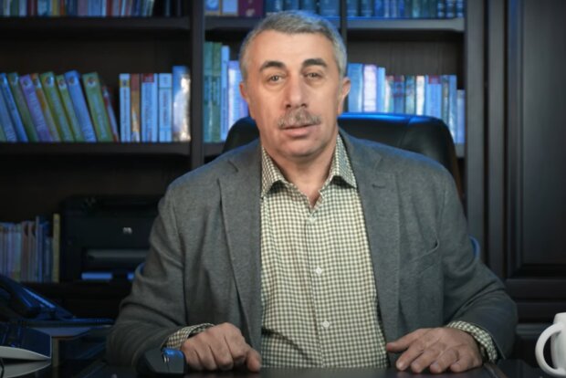 Евгений Комаровский, кадр из видео