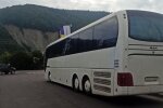 Автобус, в якому іхали туристи із Полтави. Суспільне Полтава