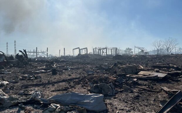 Знищене місто російськими окупантами. Фото: скриншот Ttelegram