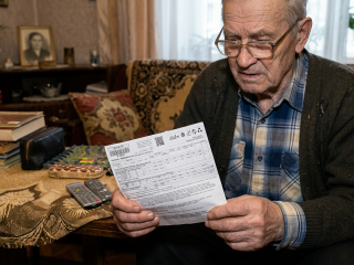 Счет за коммуналку. Фото: сгенерированное ИИ