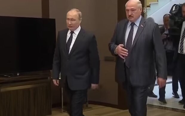 Лукашенко и путин. Фото: скрин youtube