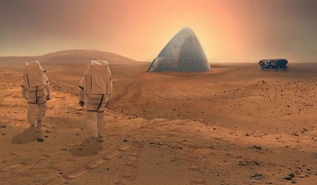 Для исследователей на Марсе построят «Ледяной дом» (фото) 