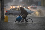 Мощный ливень, фото: Getty Images