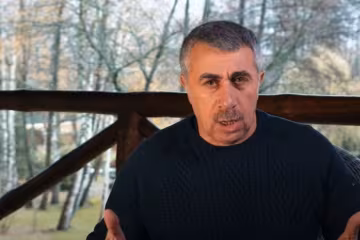 Евгений Комаровский, скриншот: YouTube