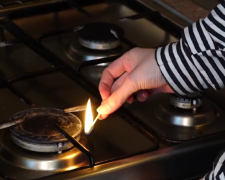 Отопление газовой плитой. Фото: скрин youtube