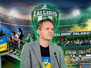 Андрюс Тапінас, президент Жальгіріса
