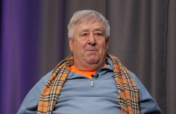 Микола Луценко, кадр з інтерв'ю