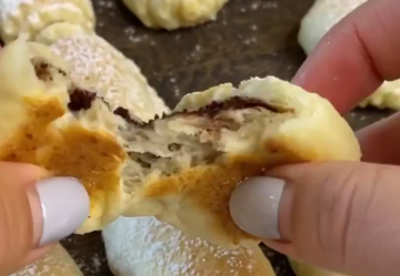 Творожное печенье, кадр из видео