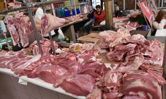 Ціни на м'ясо, фото: Уніан