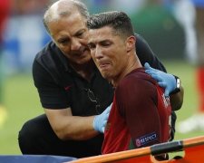 Літак Роналду розбився у Барселоні