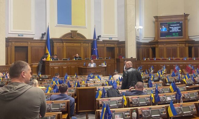 Голосування за закон "Про мобілізацію", фото: Facebook