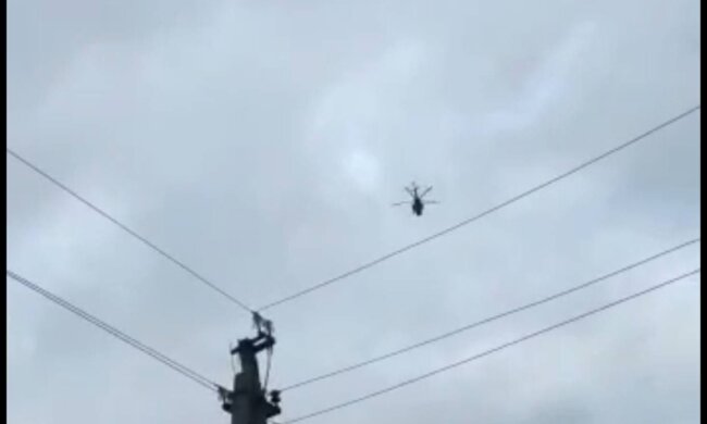 Вертолет / скриншот из видео