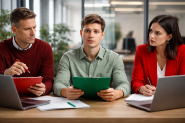 Співбесіда, зображення: Знай.ua