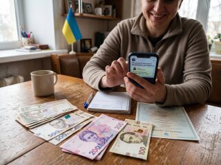 соціальні виплати гривні смартфон Дія