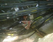 На Харківщині зловмисники вкрали телефонні кабелі на 19 млн грн (фото)