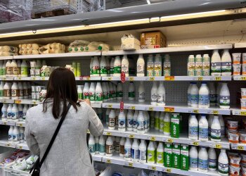 Молочка, супермаркет. Фото: Знай.ua
