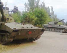 Боевики опять засветили "отведенку" на передовой