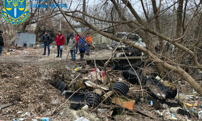 незаконная свалка в столице