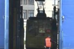 Дезинфекция общественного транспорта в Киеве, скриншот: 24канал