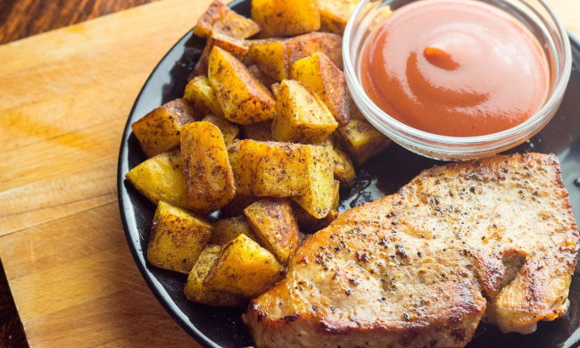 Найсмачніший рецепт смаженої свинини