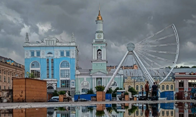 Украинцы, Киев, Подол, фото из соцсетей