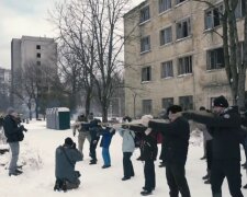 Национальный Корпус организовал в Киеве военную выучку